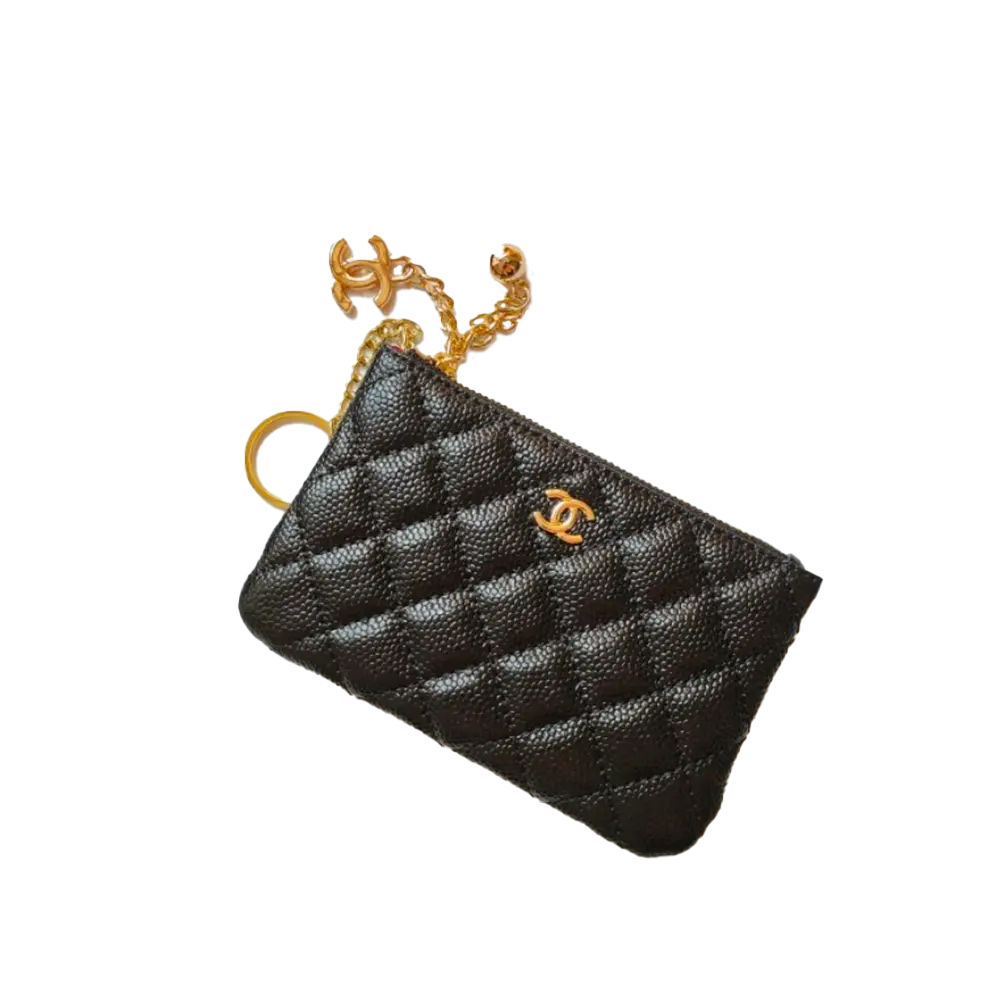 Chanel Classic Zipped Key Holder / Coin Purse - KAIROO