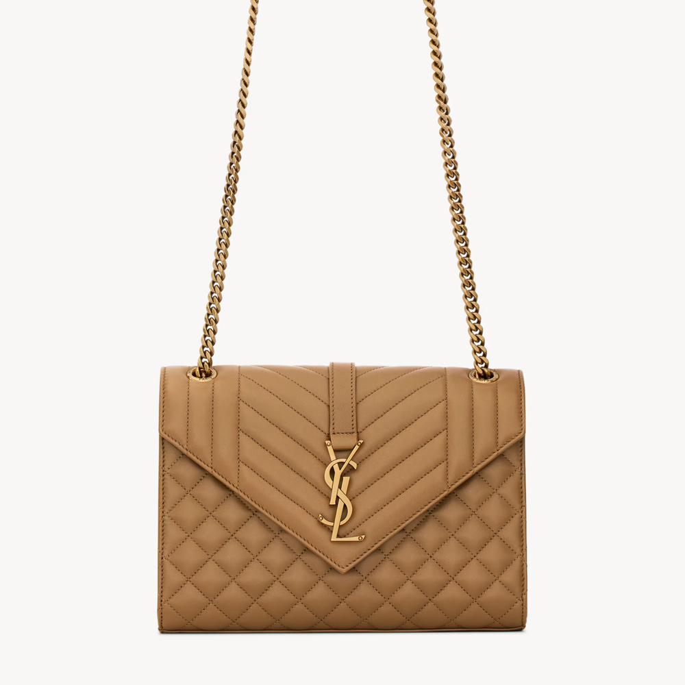 Saint Laurent Lou Medium Camera Bag In Quilted Leather - KAIROO