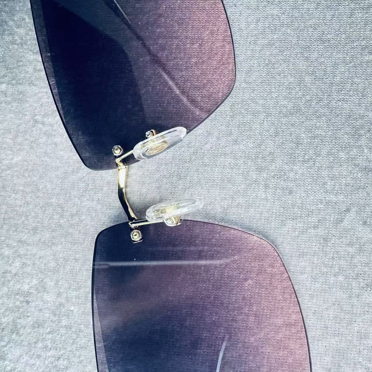 Panthère de Rimless Cartier Sunglasses Top quality - KAIROO