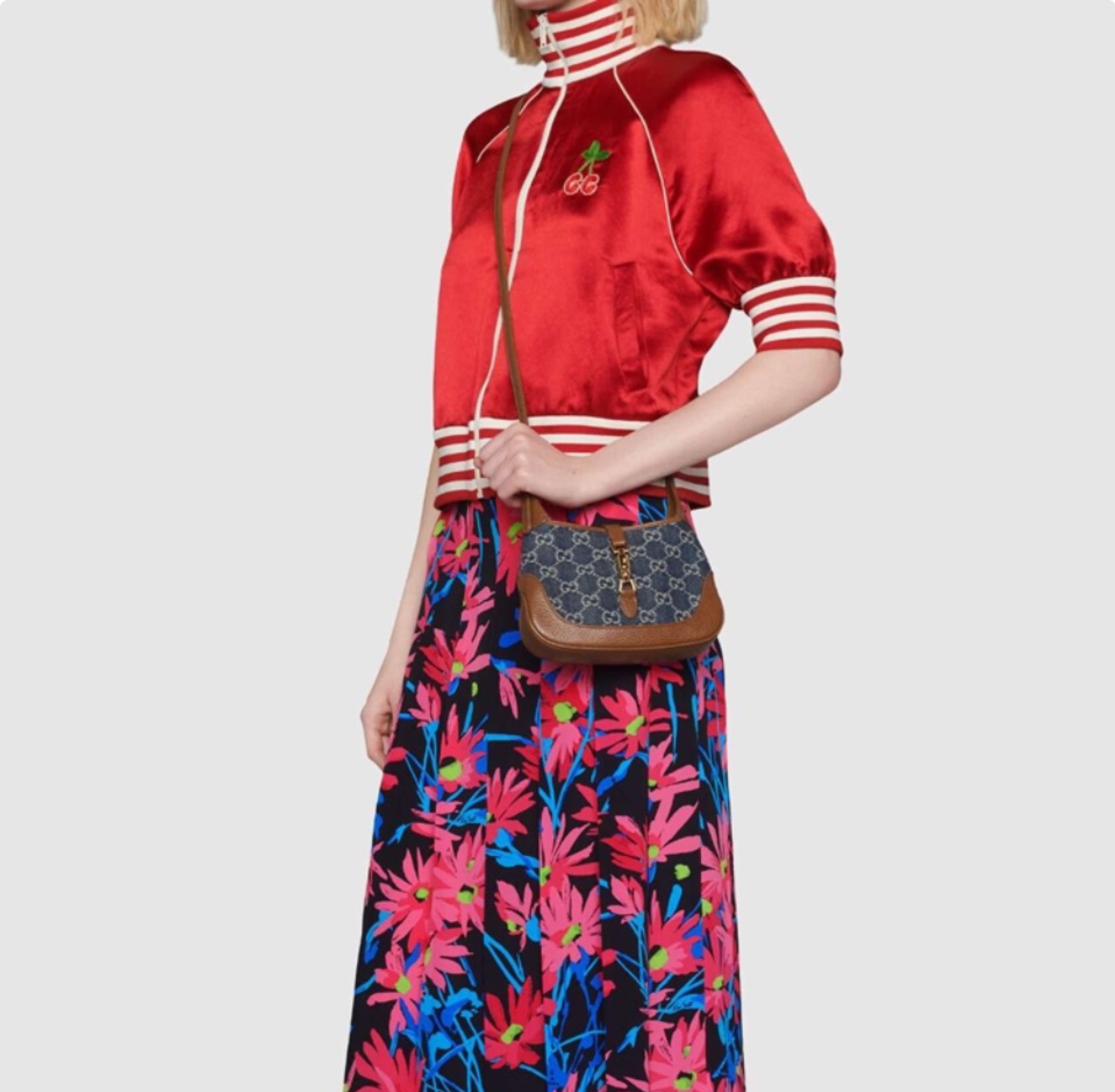 GUCCI Jackie 1961 Canvas and Leather Shoulder Bag/ Small &  Mini - KAIROO