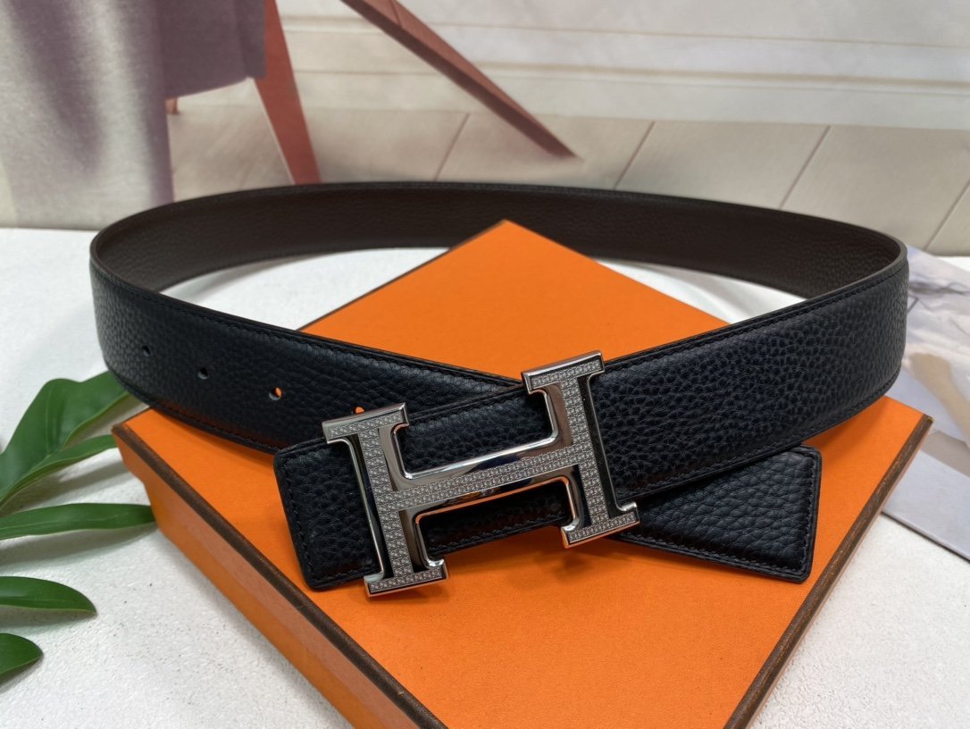 Hermès 38mm Reversible H Belt - KAIROO