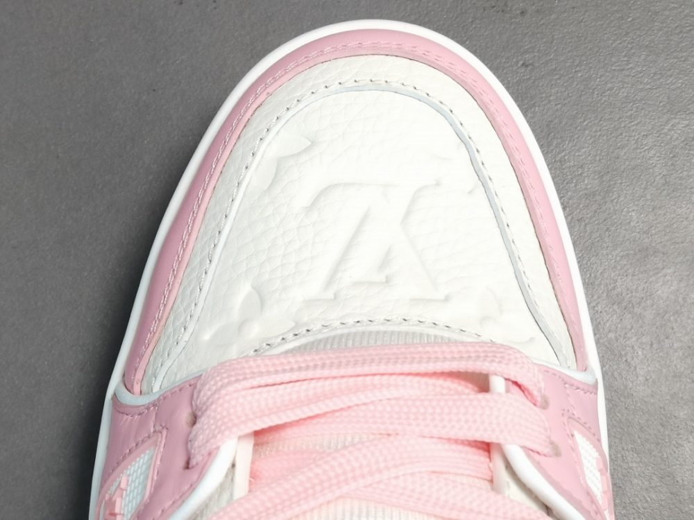 Louis Vuitton LV  Trainer Sneaker Pink - KAIROO