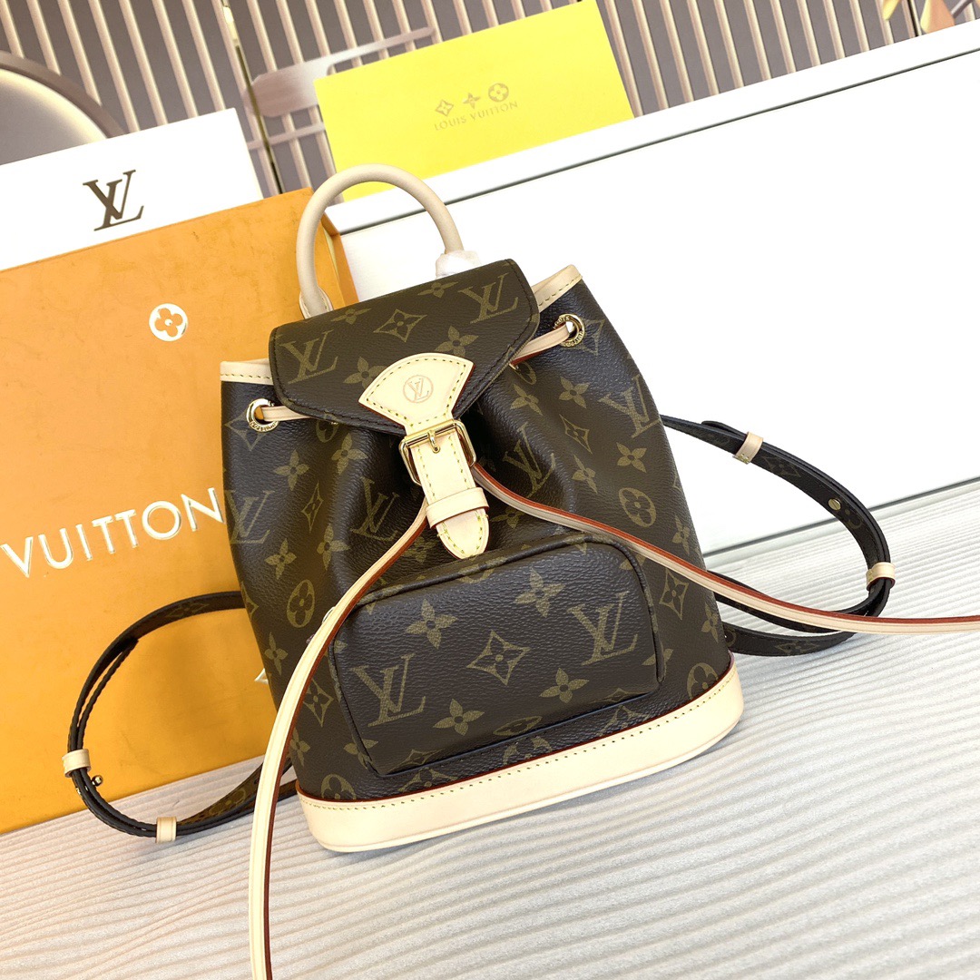 Louis Vuitton LV  Monogram Montsouris BB Backpack - KAIROO