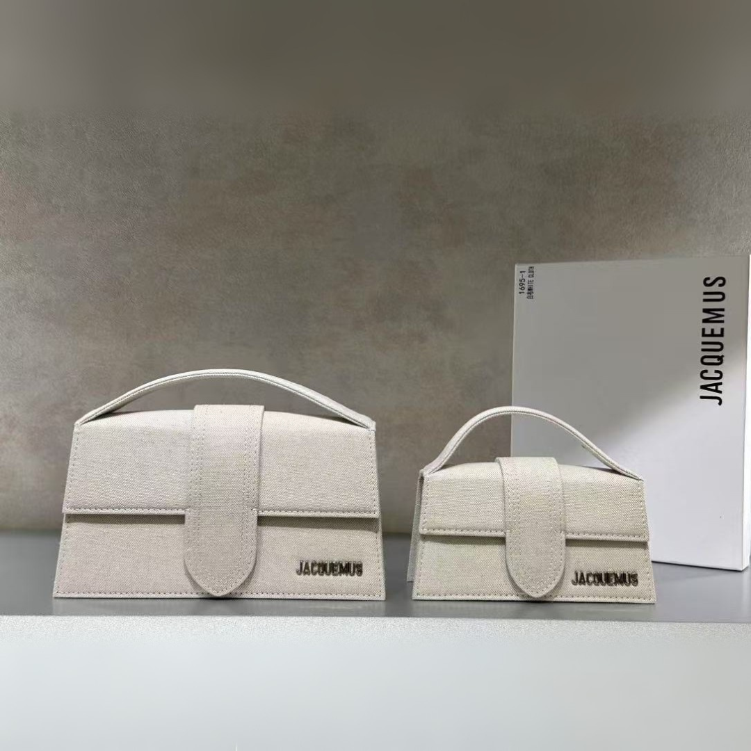 Jacquemus Le Bambino & Le Bambino Petit Linen Flap Bags - KAIROO