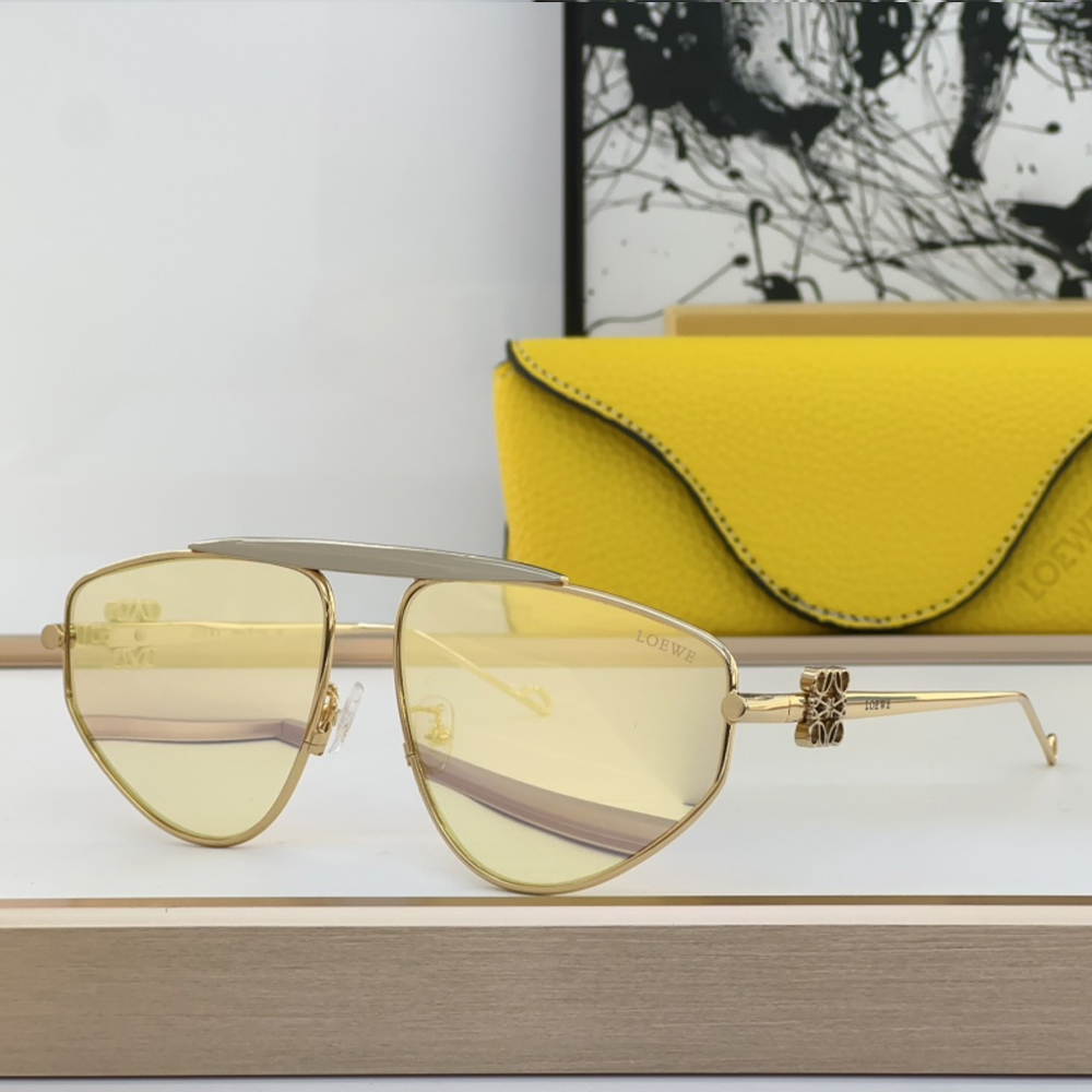 Loewe Oval Sun Protection Sunglasses Top Quality - KAIROO