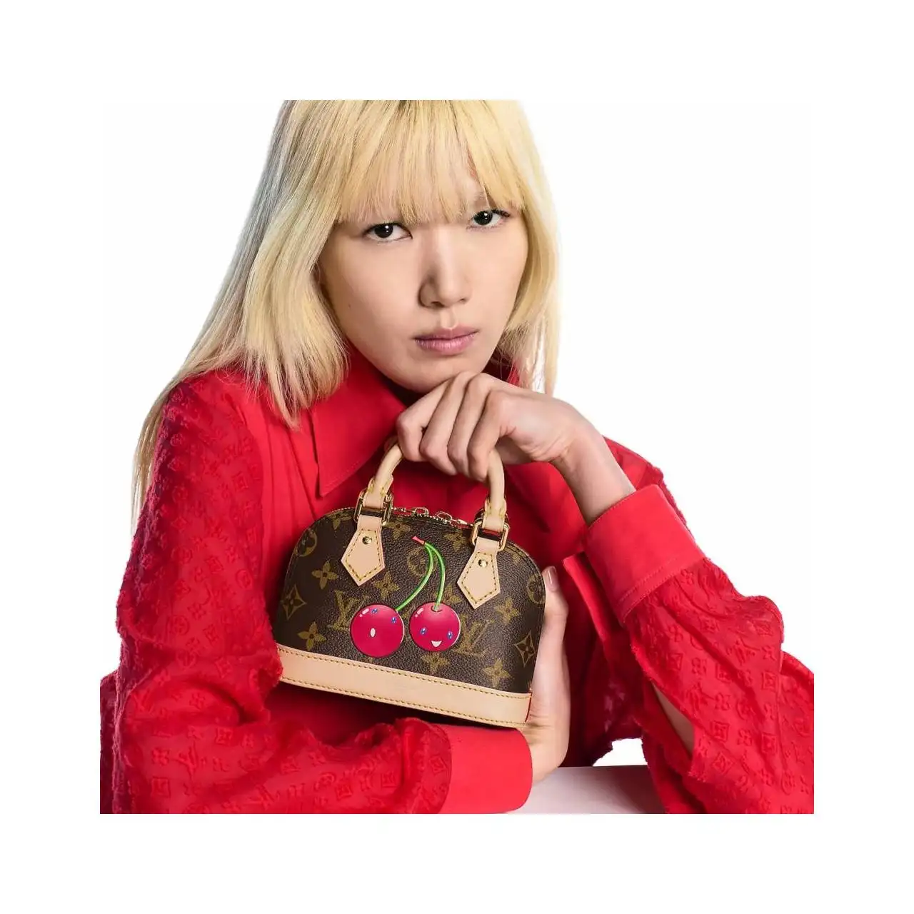 Louis Vuitton LV  Cherry Print Nano Alma - KAIROO