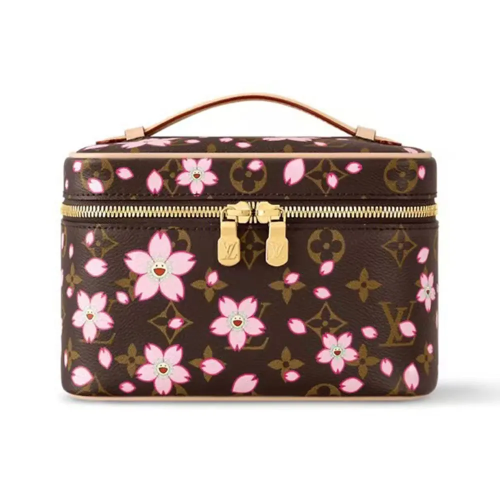 Louis Vuitton LV  Takashi Murakami Cherry Blossom Vanity Case - KAIROO