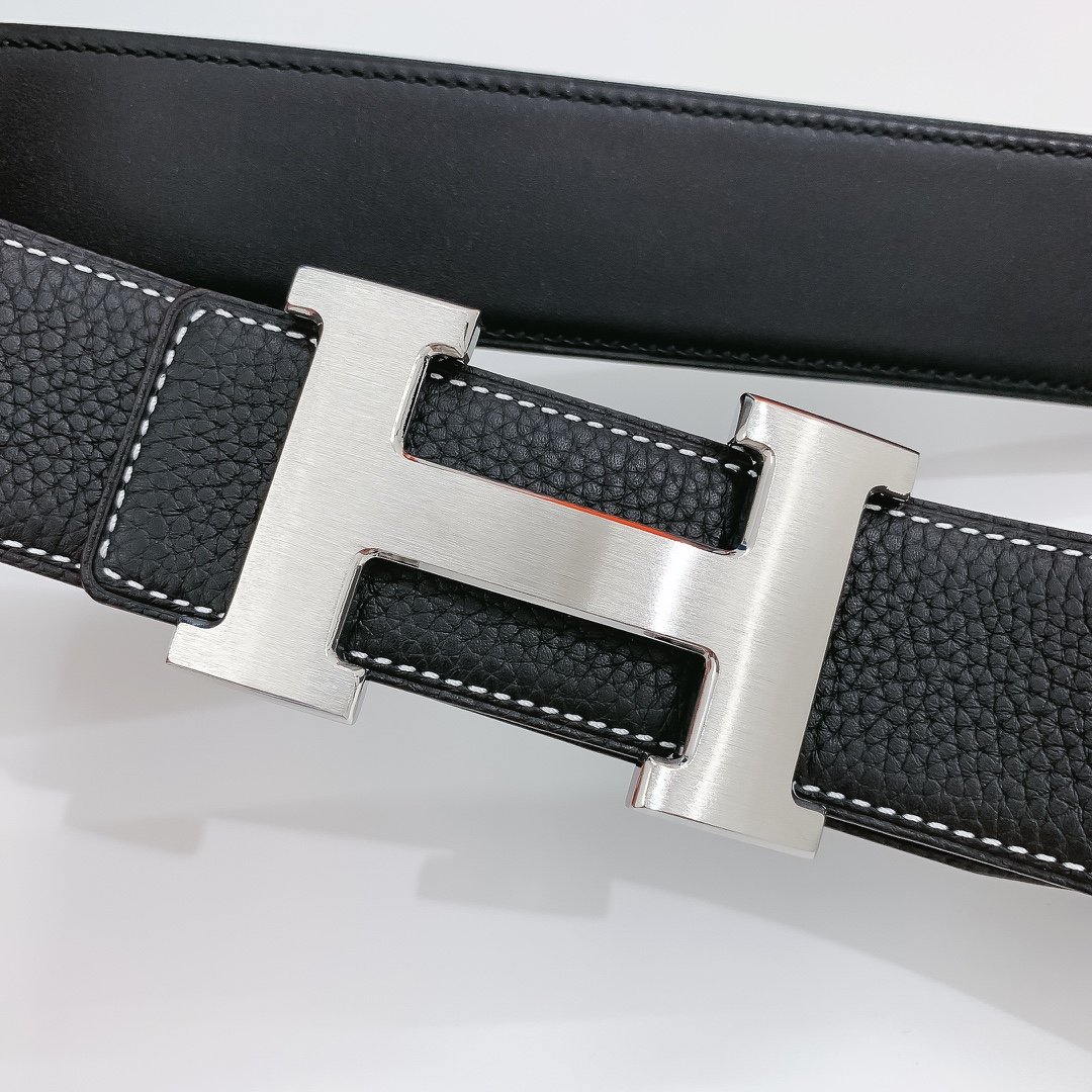 Hermès 38mm Reversible H Belt - KAIROO