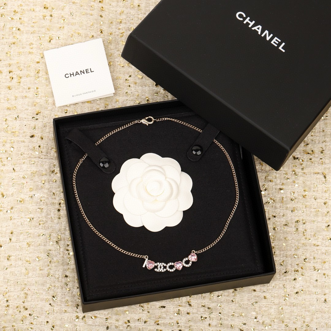 Chanel I Love Coco Letter Necklace - KAIROO