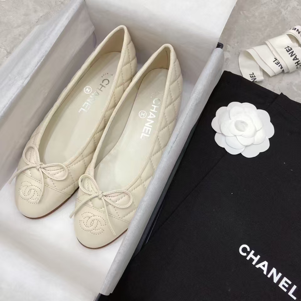 Chanel Classic Quilted Ballerinas - KAIROO