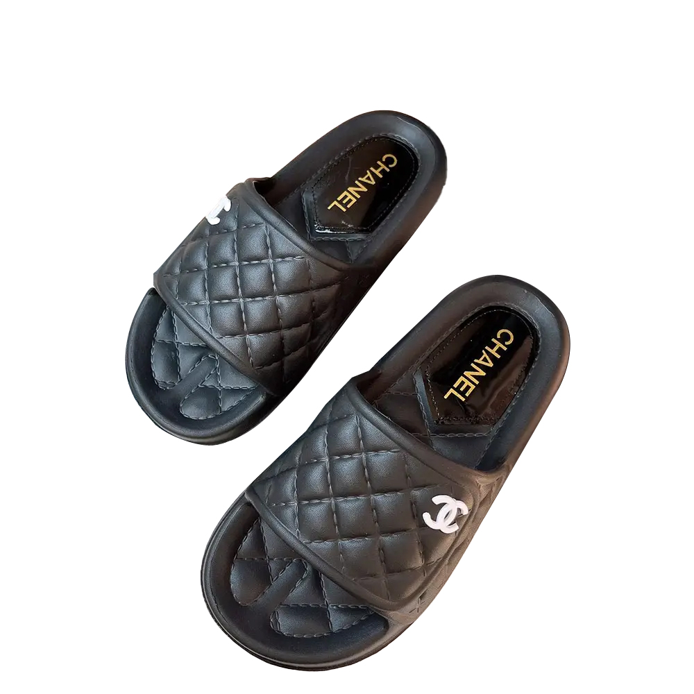 Chanel Classic Sporty Slides - KAIROO