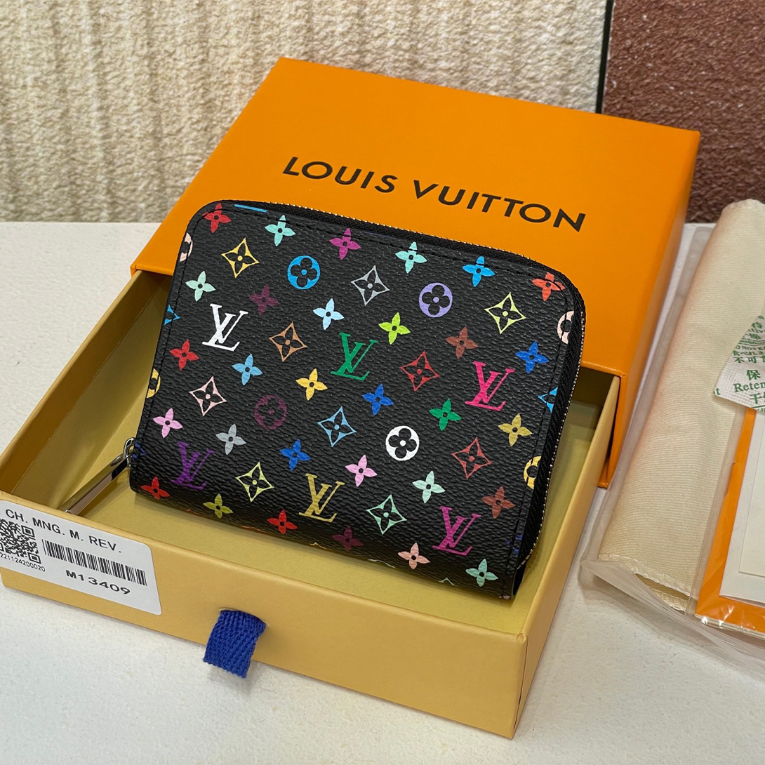 Louis Vuitton x Takashi Murakami Zippy Coin Purse Multicolore - KAIROO