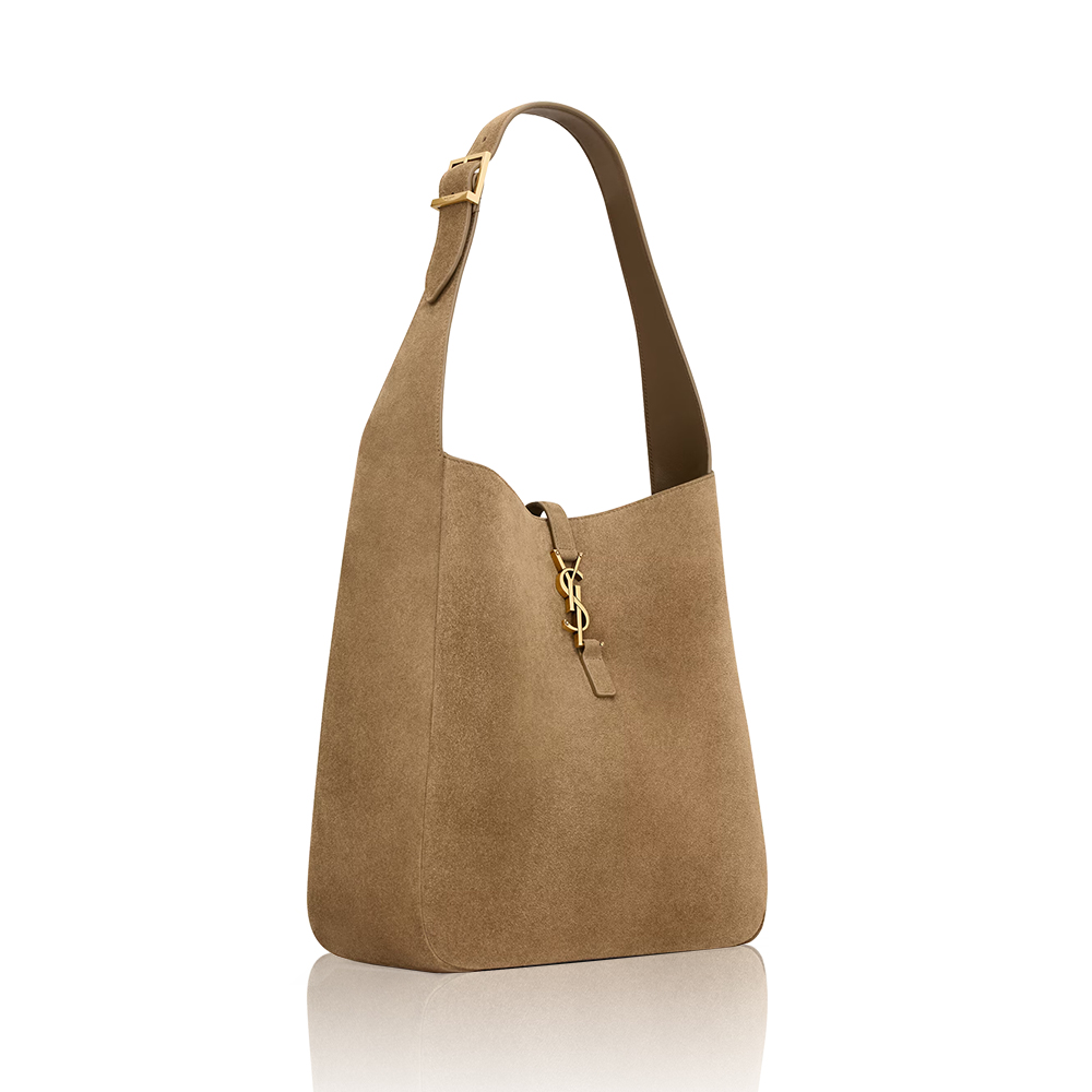 Saint Laurent LE 5 À 7 Large Soft Hobo Bag in Suede - KAIROO