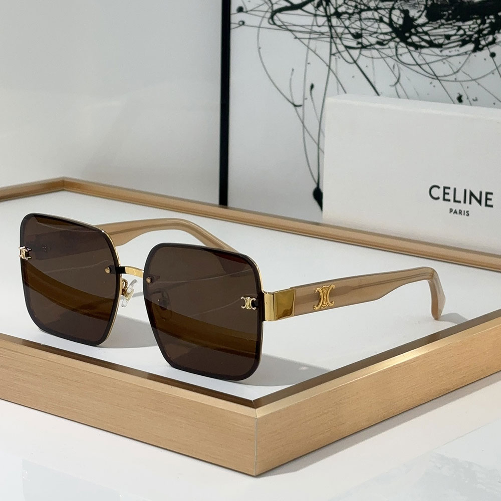 Celine  Recycle Metal frame  sunglasses Top quality - KAIROO