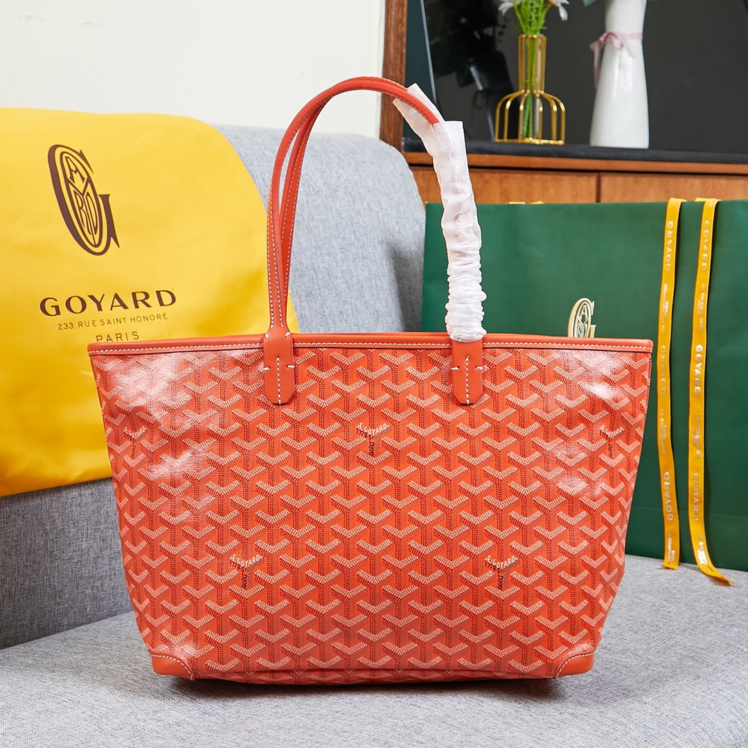 Goyard Saint Louis Tote Bag orange - KAIROO