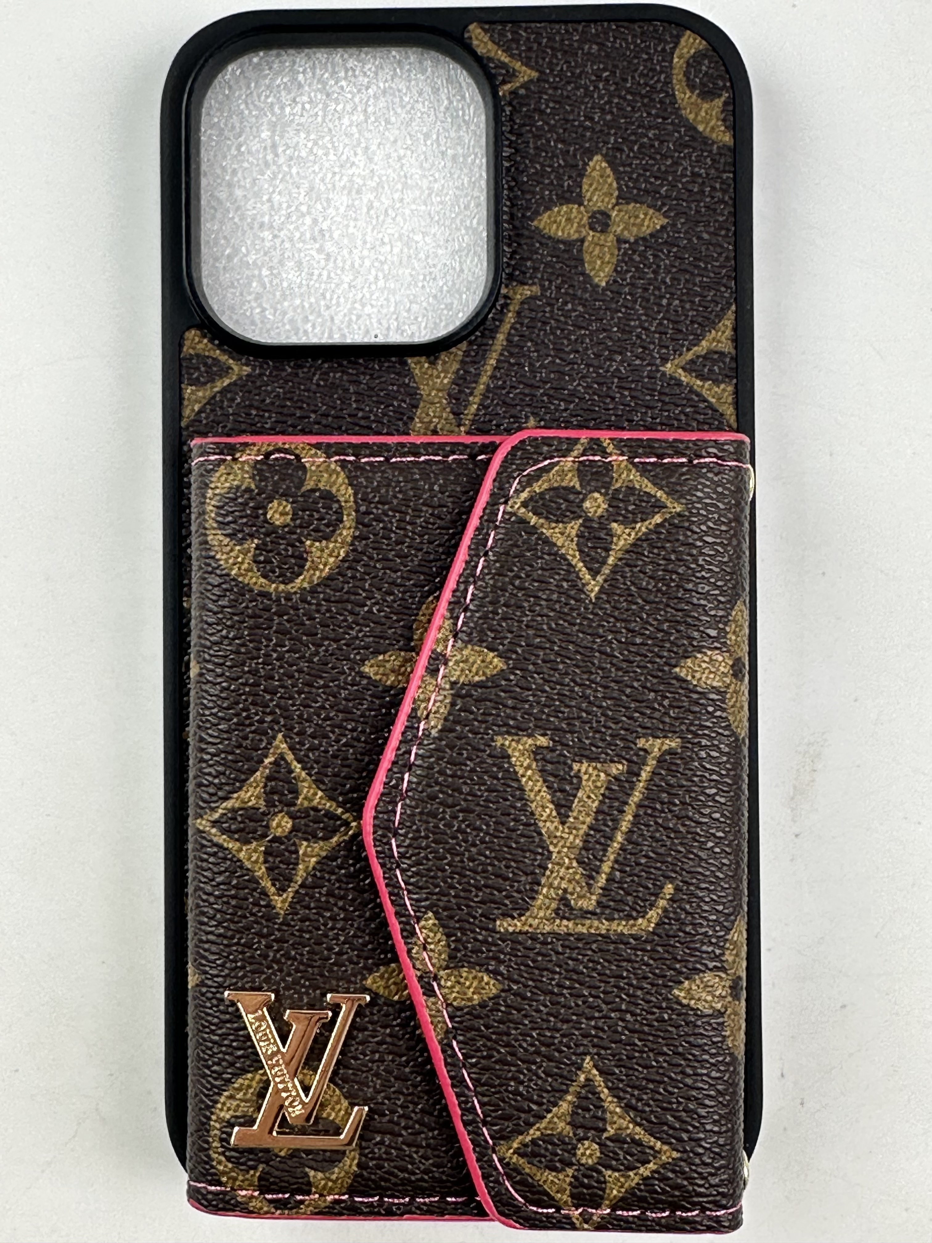 Louis Vuitton LV  iPhone Card Holder Case - KAIROO