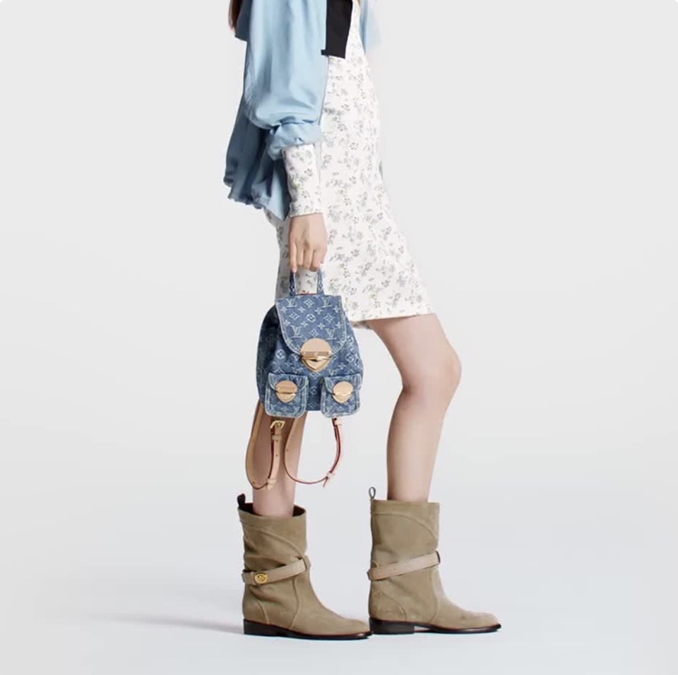 Louis Vuitton LV  Monogram Denim Venice Backpack M46836 - KAIROO