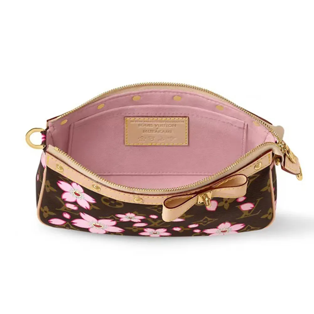Louis Vuitton x Takashi Murakami Pochette Accessoires Cherry Blossom - KAIROO