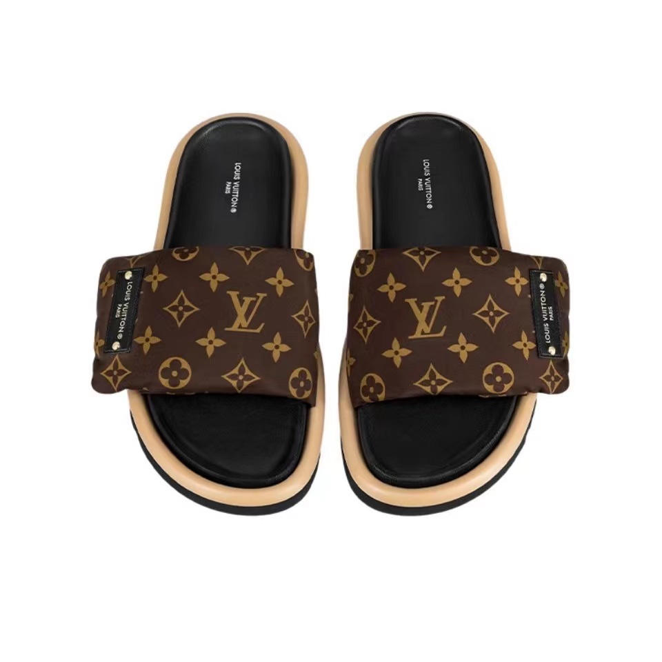 Louis Vuitton LV  Pool Pillow Comfort Flat Mule - KAIROO