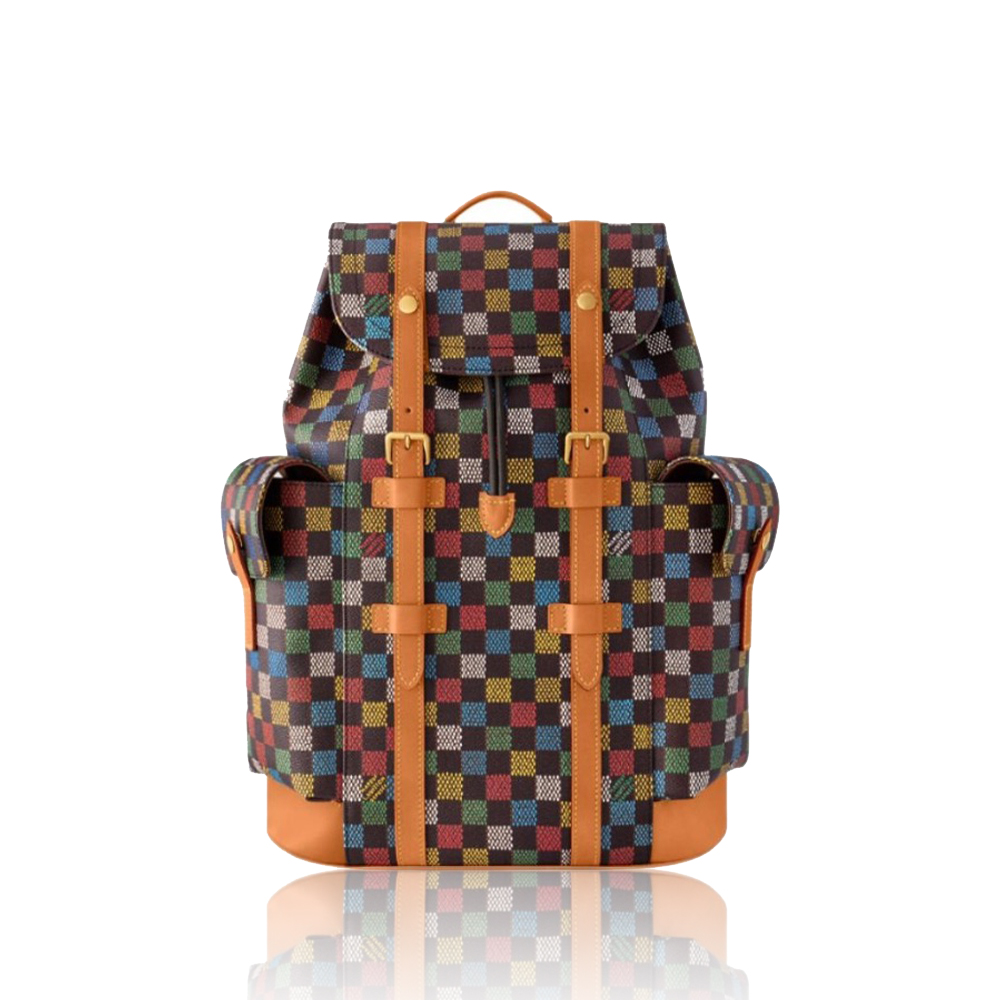 Louis Vuitton LV  Pharrell Damier Pop Christopher Backpack - KAIROO