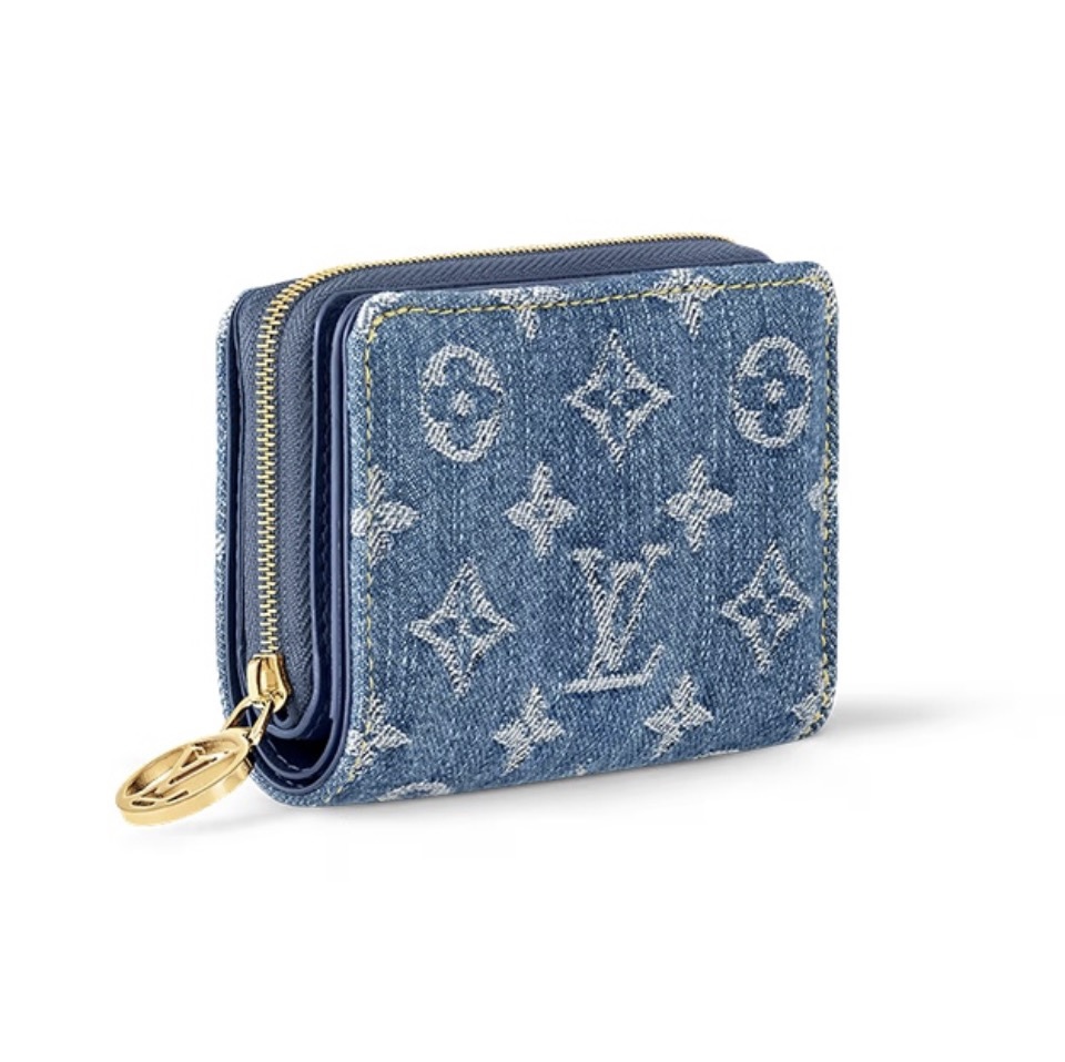 Louis Vuitton LV  Zippy Coin Purse Monogram Denim - KAIROO