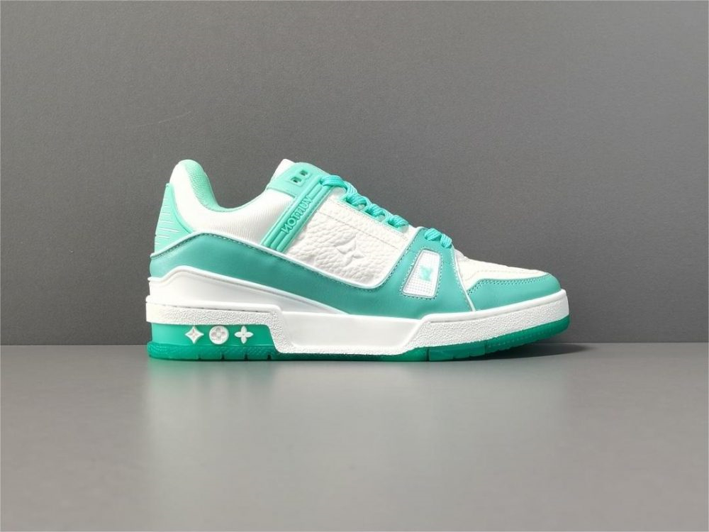 Louis Vuitton LV  Trainer Sneaker Green - KAIROO