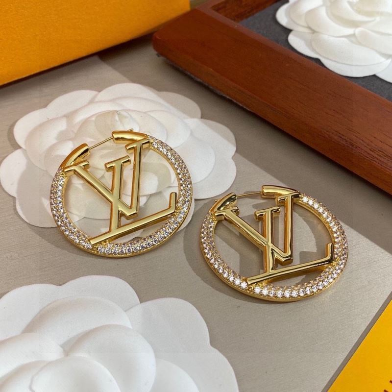 Louis Vuitton LV  Louise Hoop Earrings - KAIROO