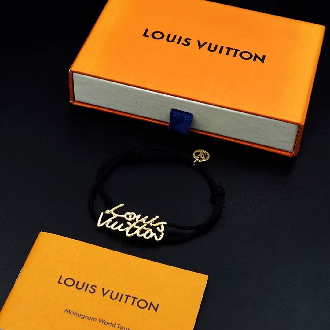 Louis Vuitton LV  Signature Cord Bracelet - KAIROO
