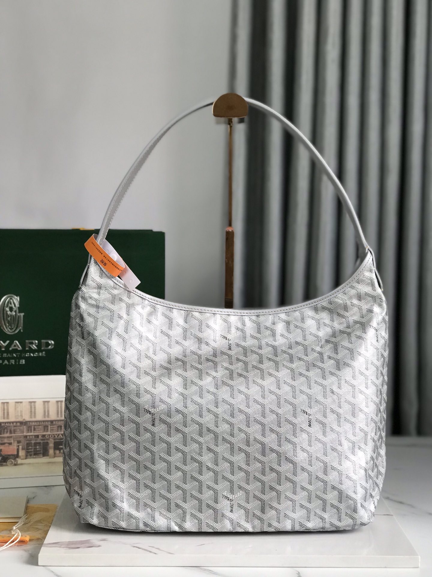 Goyard Hobo Bag grey - KAIROO