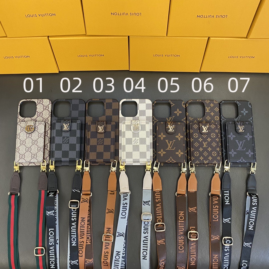 Louis Vuitton LV  iPhone Card Holder Case - KAIROO