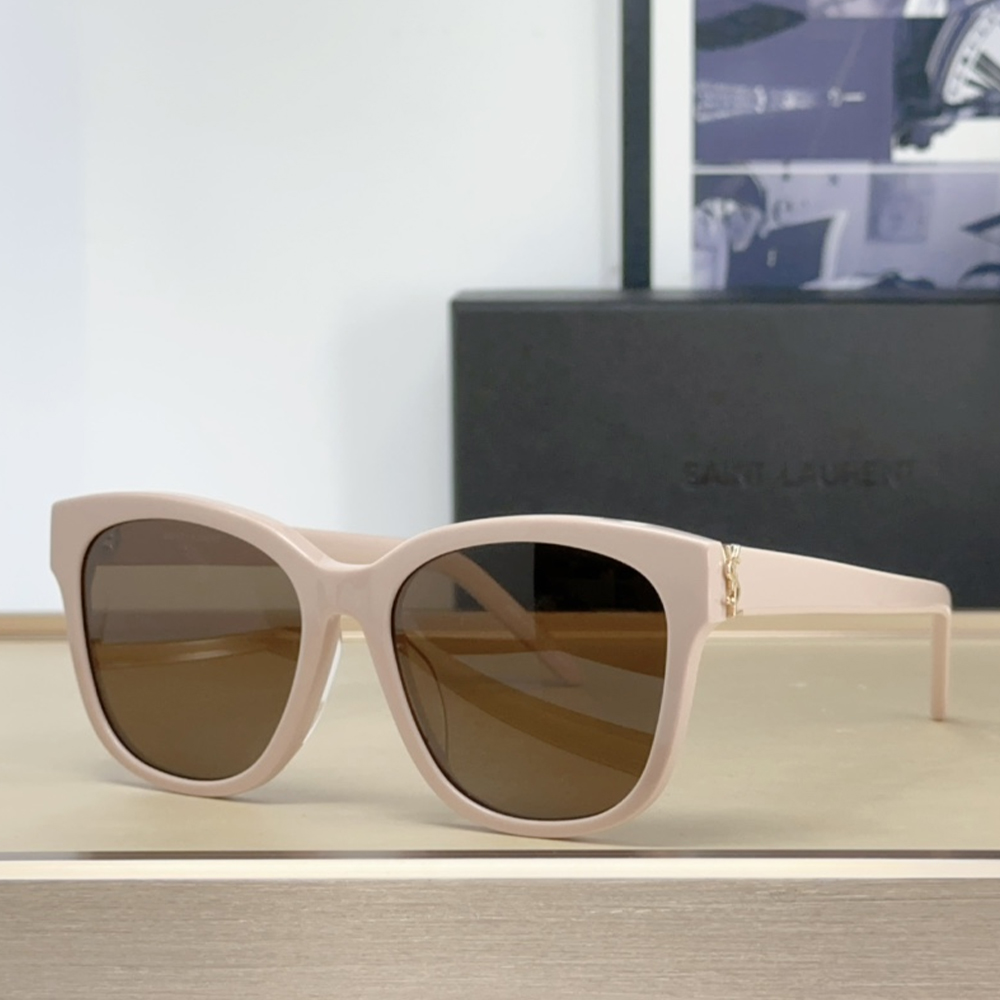 Saint Laurent YSL Side Logo Square Sunglasses Top Quality - KAIROO