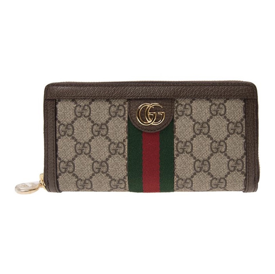 GUCCI Ophidia Monogram Compact Wallet / Dionysus Tiger Head Clip Wallet - KAIROO