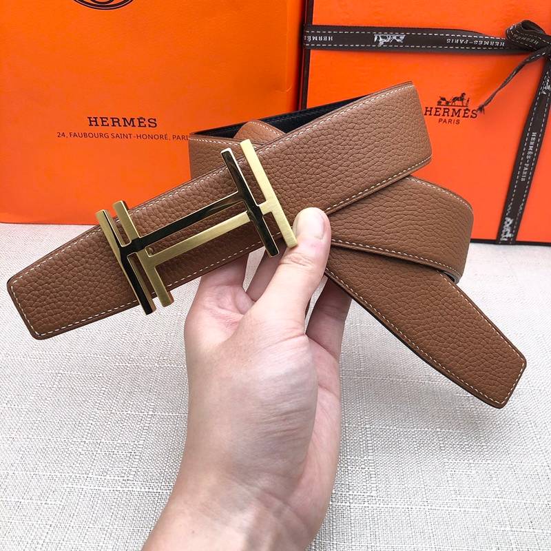 Hermès 38mm Reversible H Belt - KAIROO