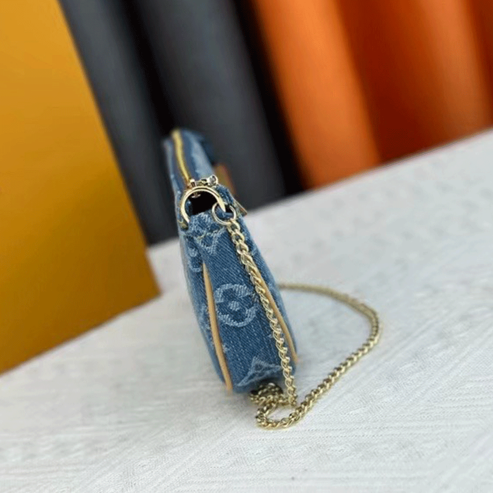 Louis Vuitton LV  Denim Mini Pochette - KAIROO
