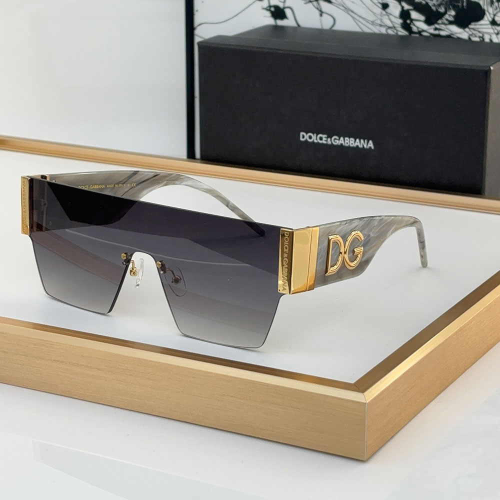 DOLCE & GABBAN DG rimless Sunglasses Top quality - KAIROO