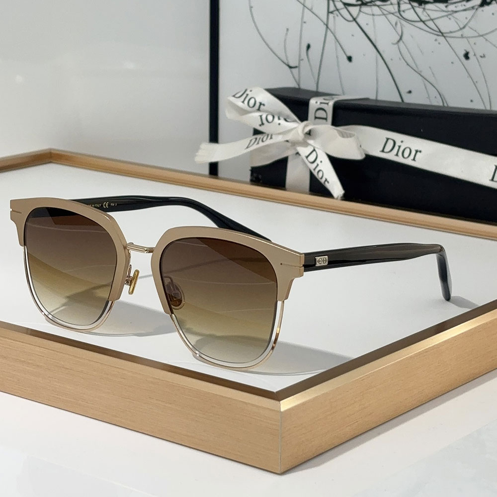 Dior  Plate Frame Elegant And Beautiful  sunglasses Top quality - KAIROO