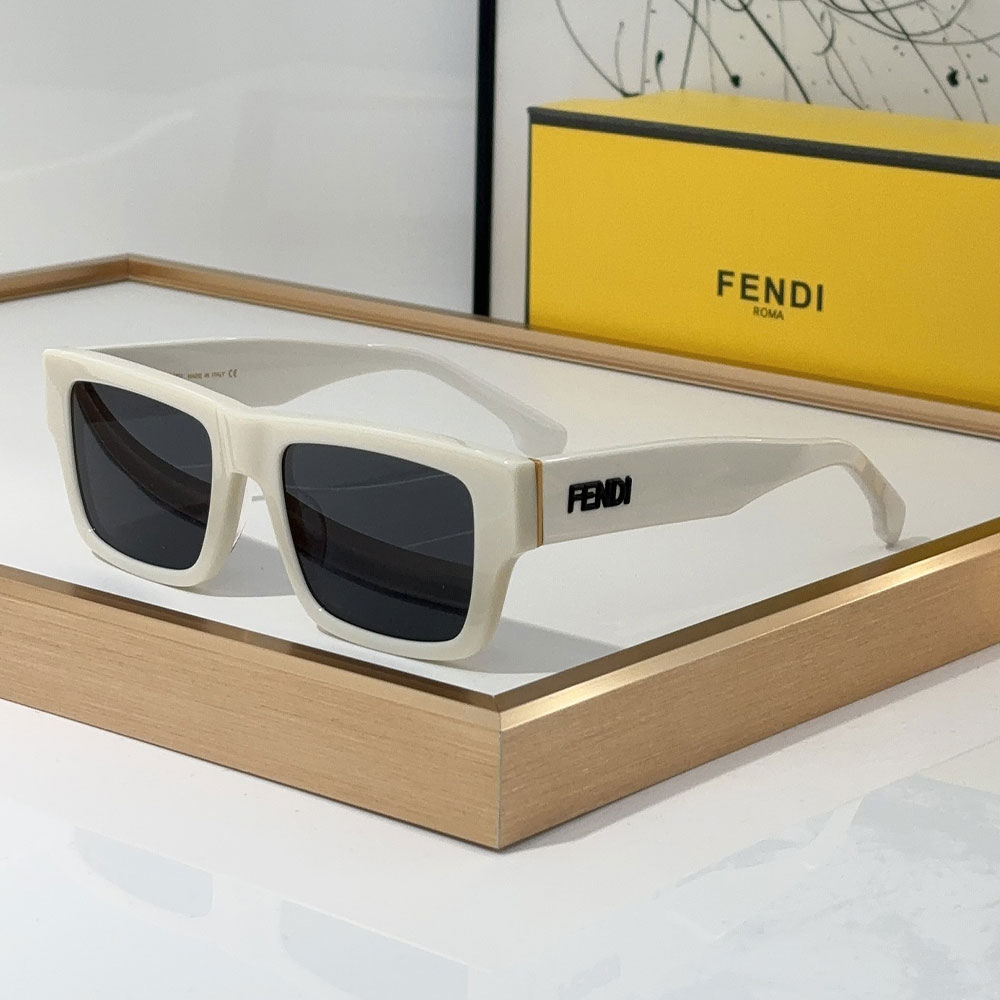 Fendi Fendigraphy Square Sunglasses Top quality - KAIROO