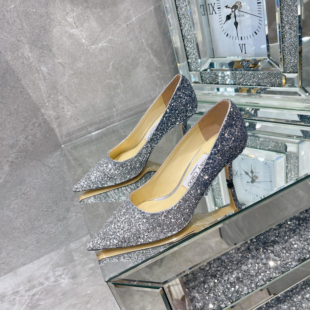 Jimmy Choo Romy Glitter Ombré Pumps - KAIROO