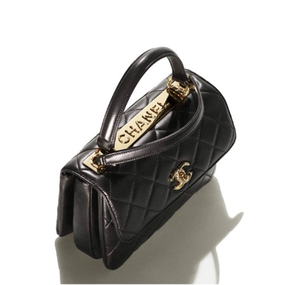 Chanel Handle Plate Flap Bag - KAIROO