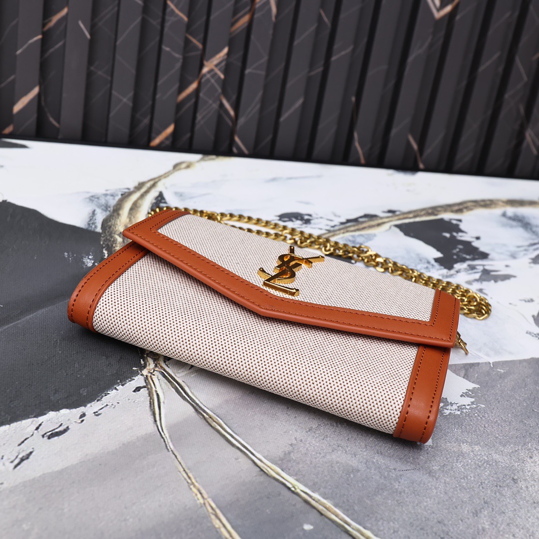 Saint Laurent WOC Canvas Envelope Bag - KAIROO