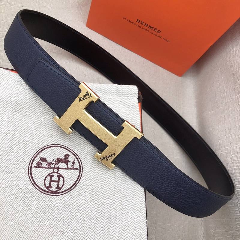Hermès 38mm Reversible H Belt - KAIROO