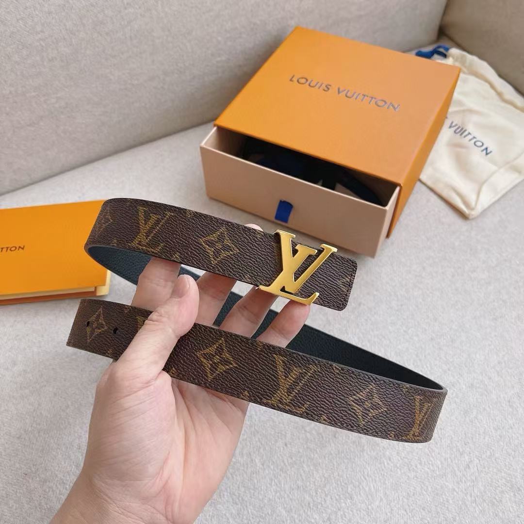 Louis Vuitton LV Initiales 30mm Reversible Belt - KAIROO