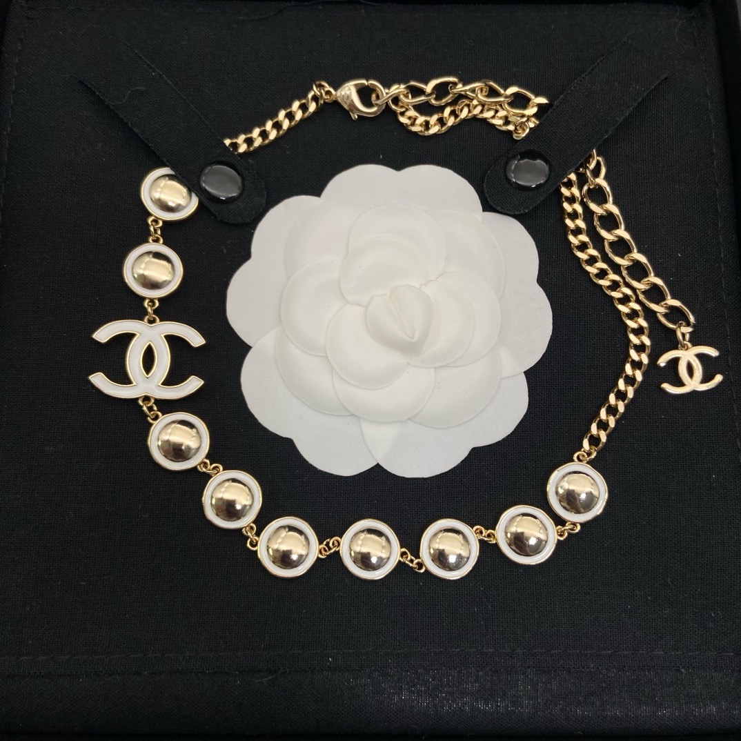 Chanel Enamel CC Collection Choker - KAIROO