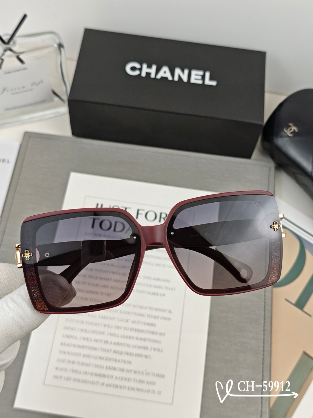 Chanel Polyester Resin High Definition Sunglasses - KAIROO
