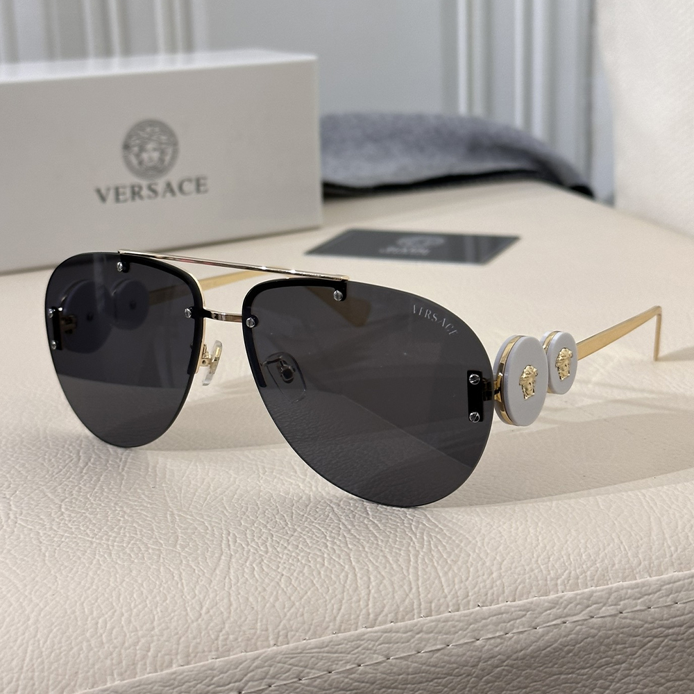 Versace  Rimless Sunglasses Top Quality - KAIROO