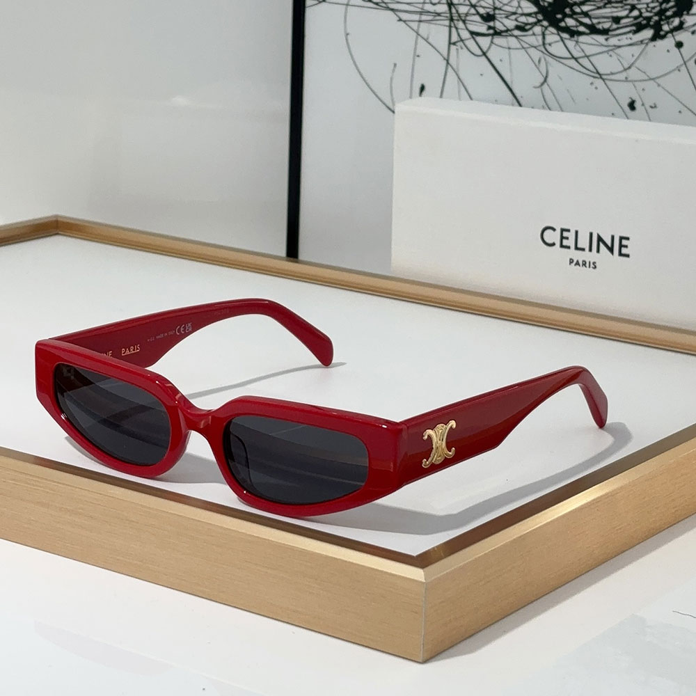 Celine  Patterned Frame  sunglasses Top quality - KAIROO