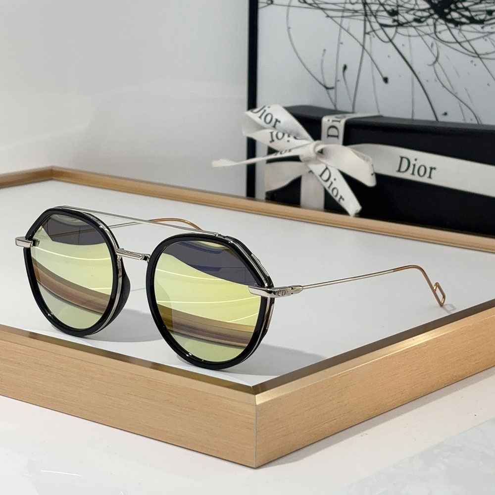 Dior Alloy Sunglasses With Reflective Frames Top quality - KAIROO