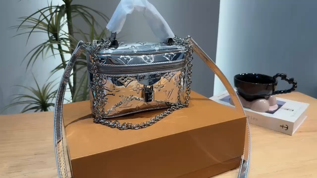 Louis Vuitton LV  Silver Vanity Bag - KAIROO
