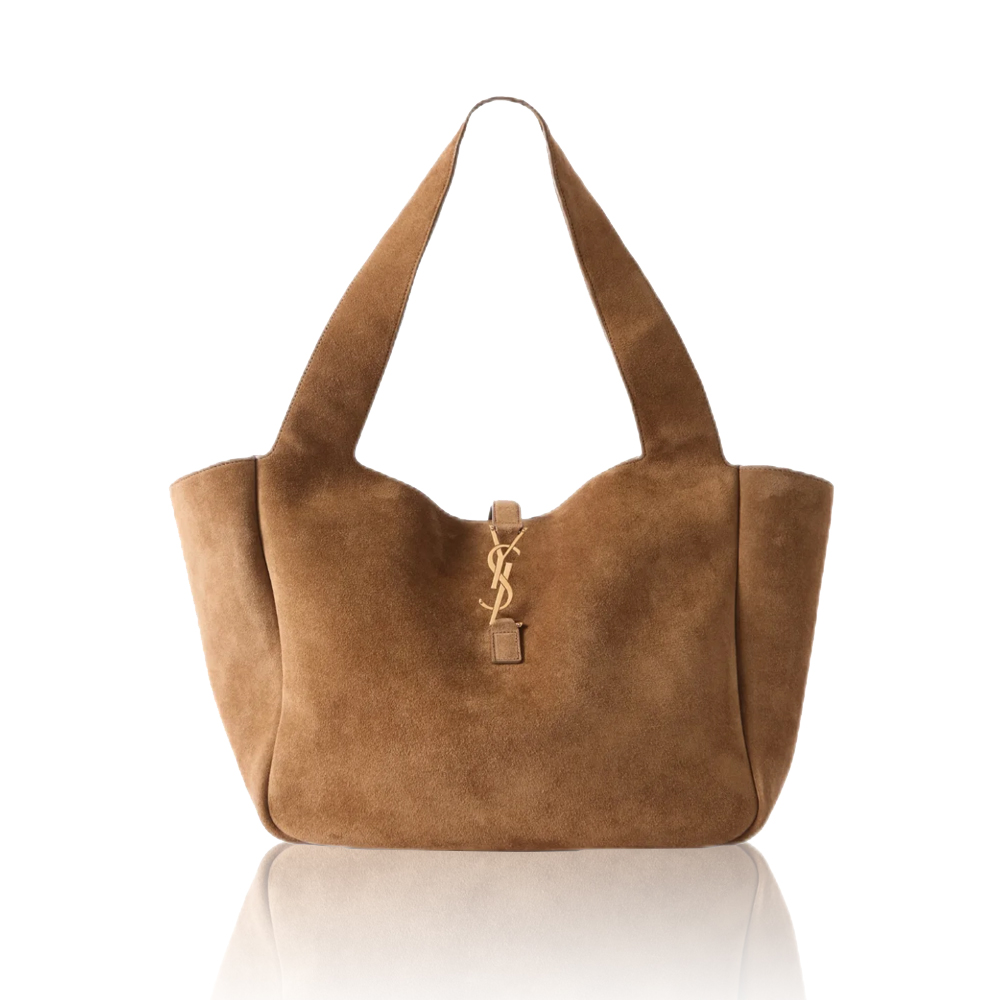 Saint Laurent LE 5 À 7 Bea Tote Bag in Suede - KAIROO