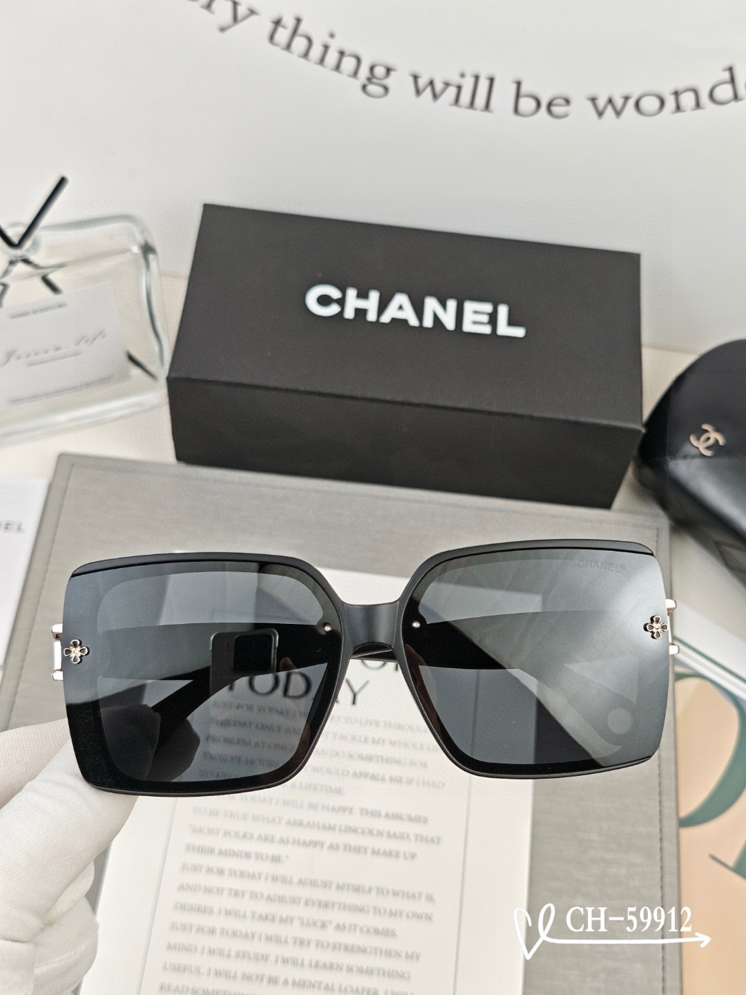 Chanel Polyester Resin High Definition Sunglasses - KAIROO